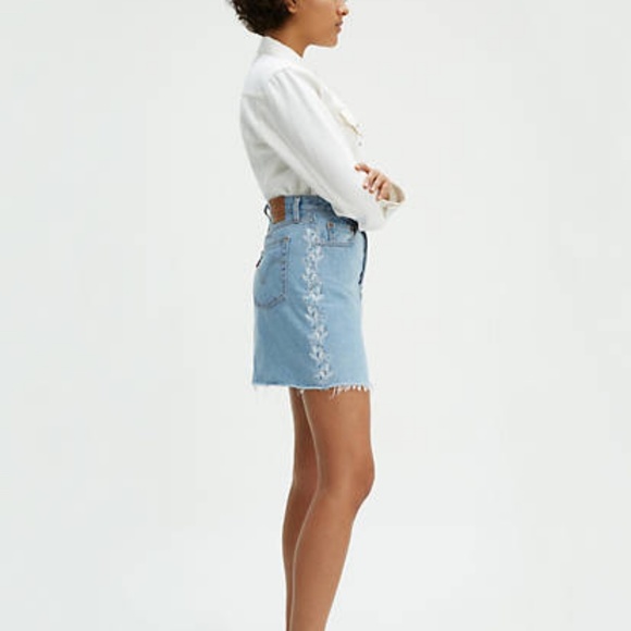 Levi's Deconstructed Skirt - Picture 2 of 7